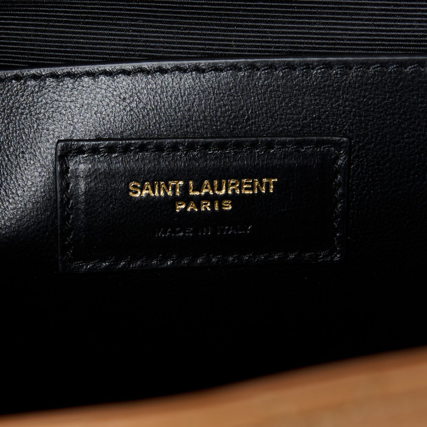 Grain De Poudre Medium Tri-Quilt Monogram Satchel Dark Cork
