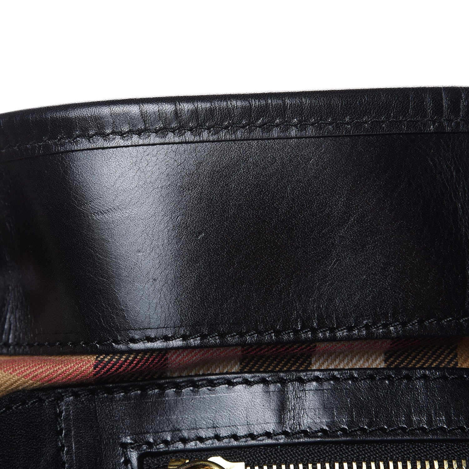 Burberry Lambskin Bridle Studs Small Canterbury Tote Black 13 of 13