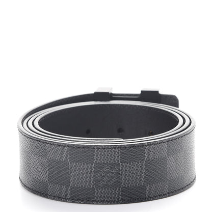 Louis Vuitton Damier Graphite LV Initiales Belt 110 44 3 of 10