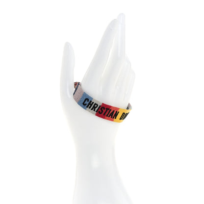 Christian Dior Woven Cotton J'Adior Friendship Bracelet Multicolor 2 of 4
