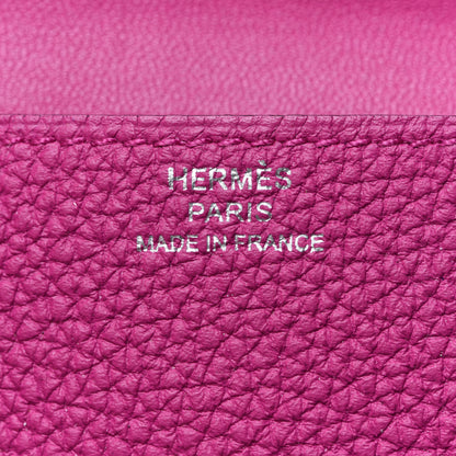 Hermes Togo Dogon Card Case Rose Pourpre 7 of 10