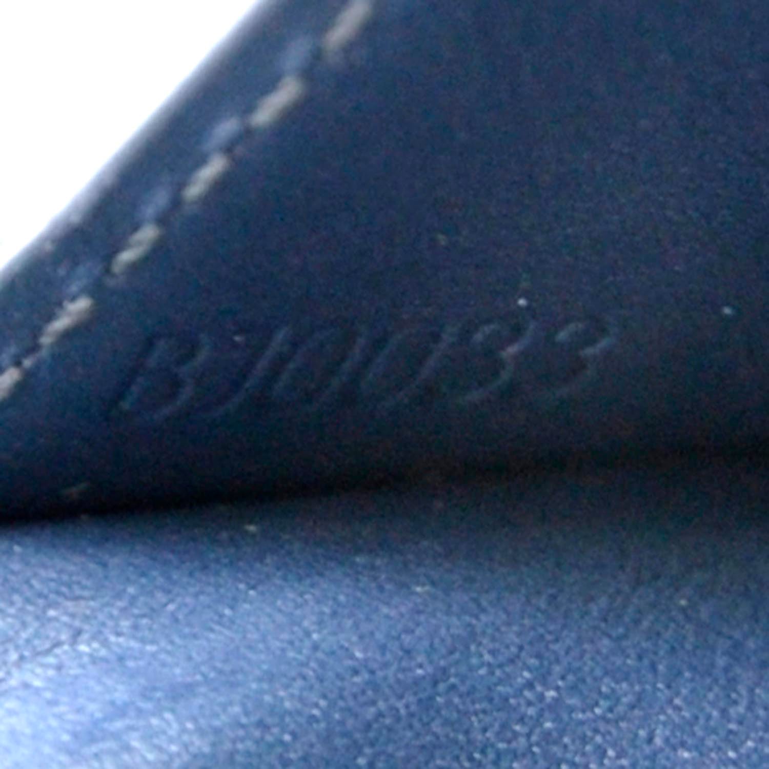 Louis Vuitton Mat Monogram Ludlow Wallet Blue 7 of 7