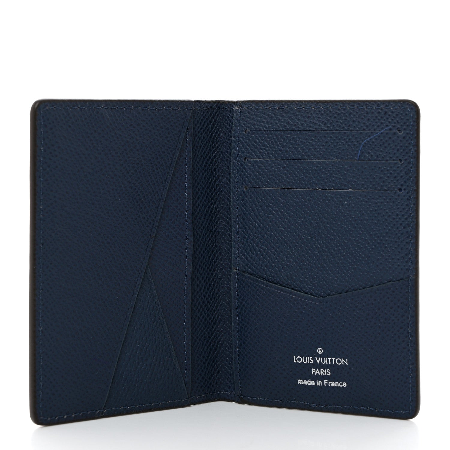 Louis Vuitton Taiga Pocket Organizer NM Blue Marine 5 of 7
