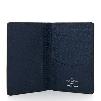 Louis Vuitton Taiga Pocket Organizer NM Blue Marine 5 of 7