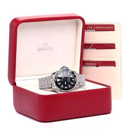Omega Stainless Steel 41mm Seamaster Professional Chronometer Automatic Watch Black 5 of 5