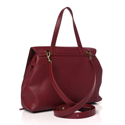 Mansur Gavriel Calfskin Mini Soft Lady Bag Claret 3 of 9