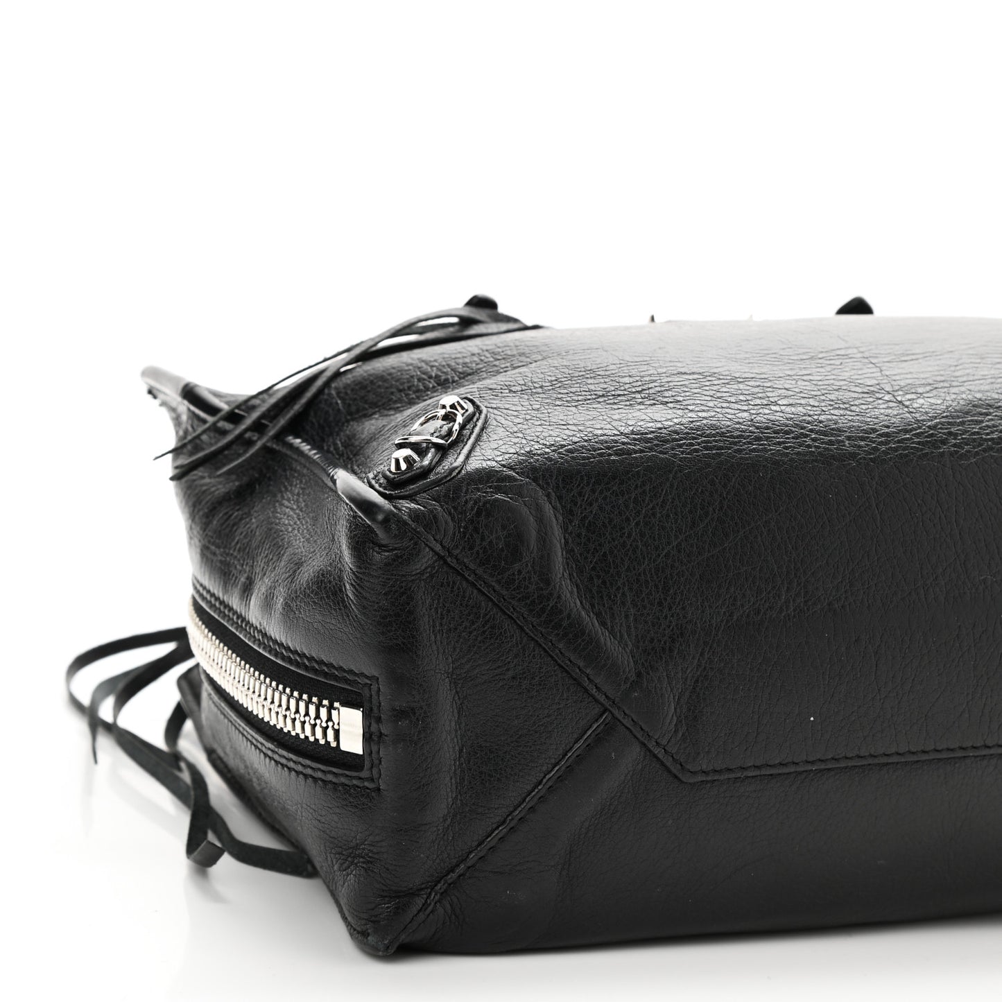 Veau Papier A6 Zip Around Tote Black
