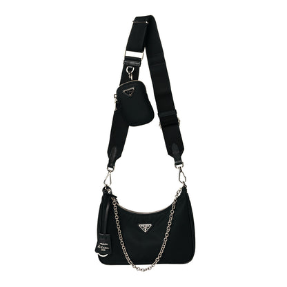 Prada Nylon Re-Edition 2005 Shoulder Bag Black 1 of 11