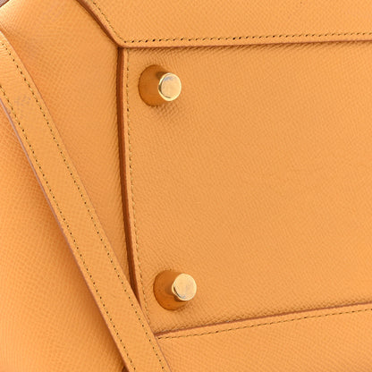 Celine Grained Calfskin Mini Belt Bag Amber 13 of 13