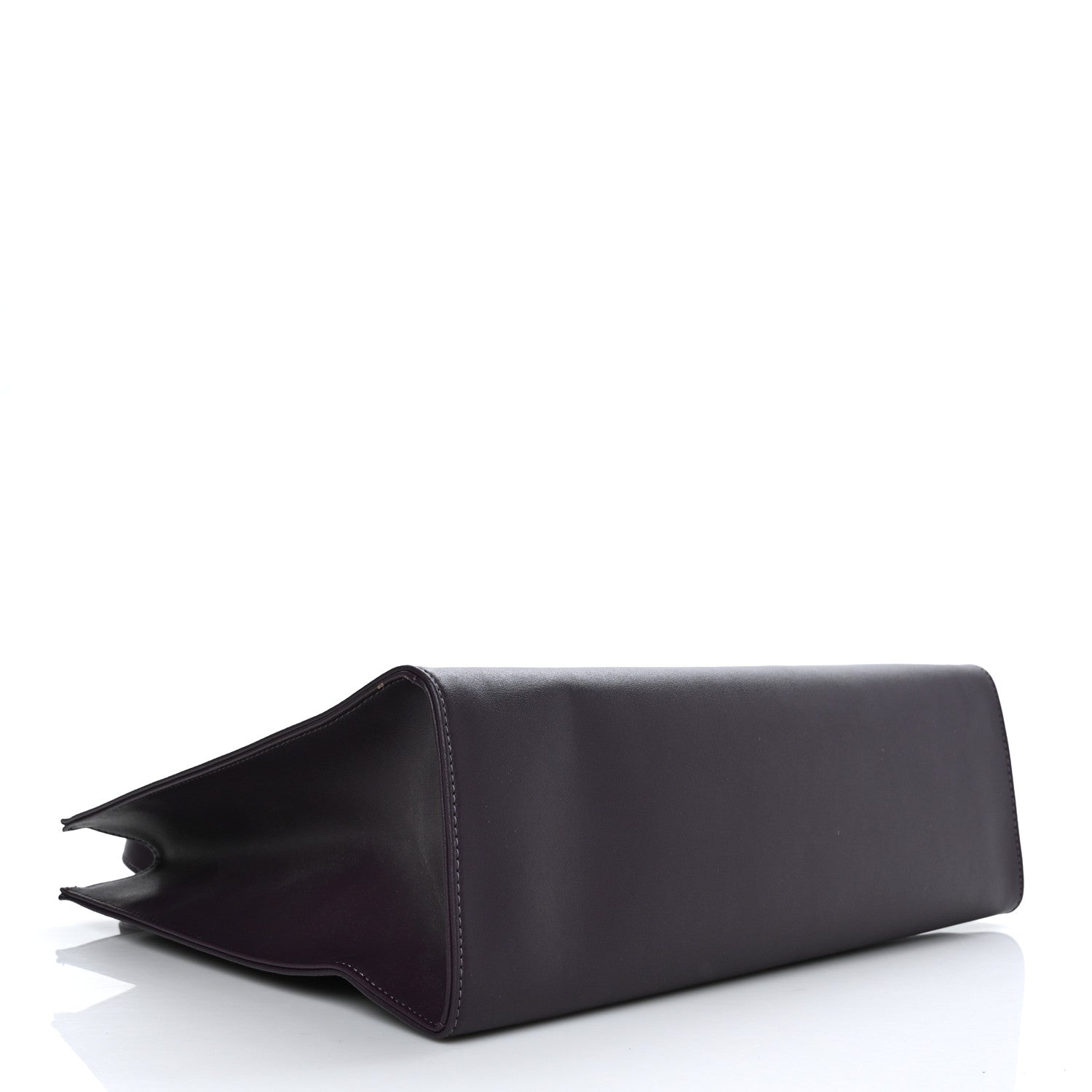 Telfar Vegan Leather Medium Shopping Bag Eggplant 4 of 10