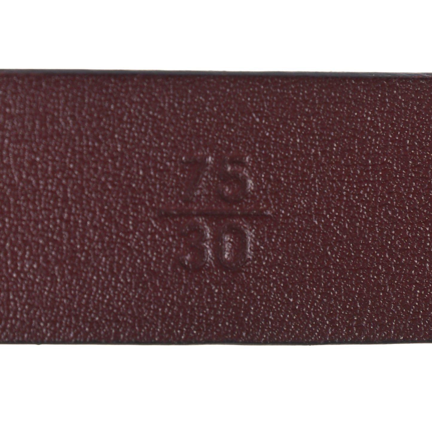 Patent Calfskin Logo Skinny Belt 75 30 Black