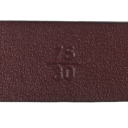 Chanel Patent Calfskin Logo Skinny Belt 75 30 Black 6 of 7