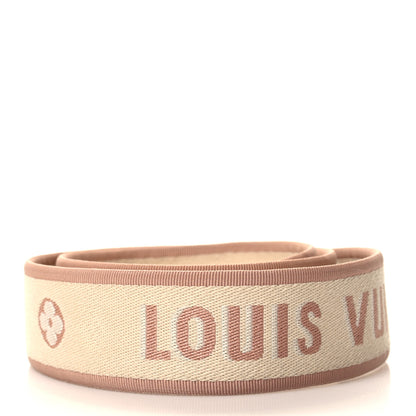 Louis Vuitton Jacquard Diane Shoulder Strap Creme Beige 2 of 3