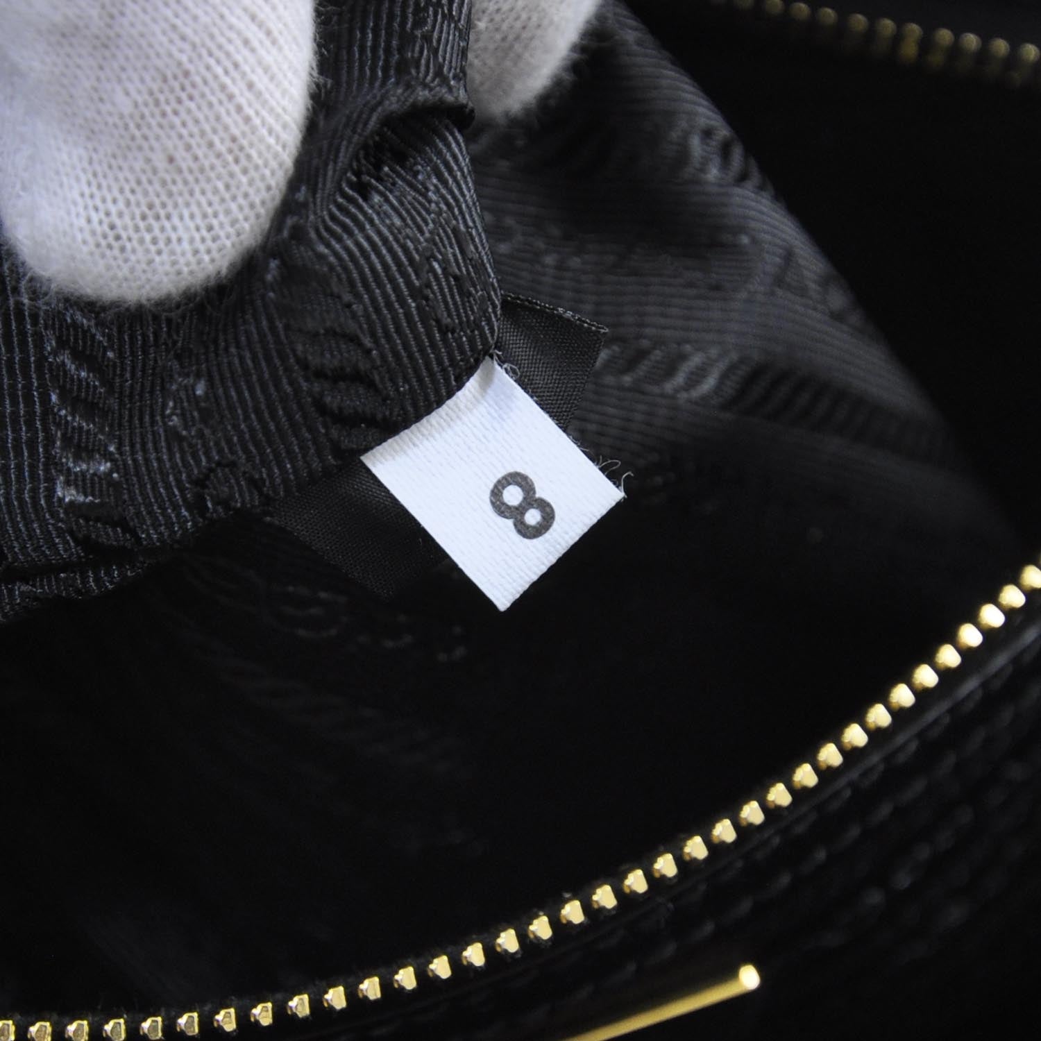 Prada Saffiano Lux Tote Nero Black 10 of 10
