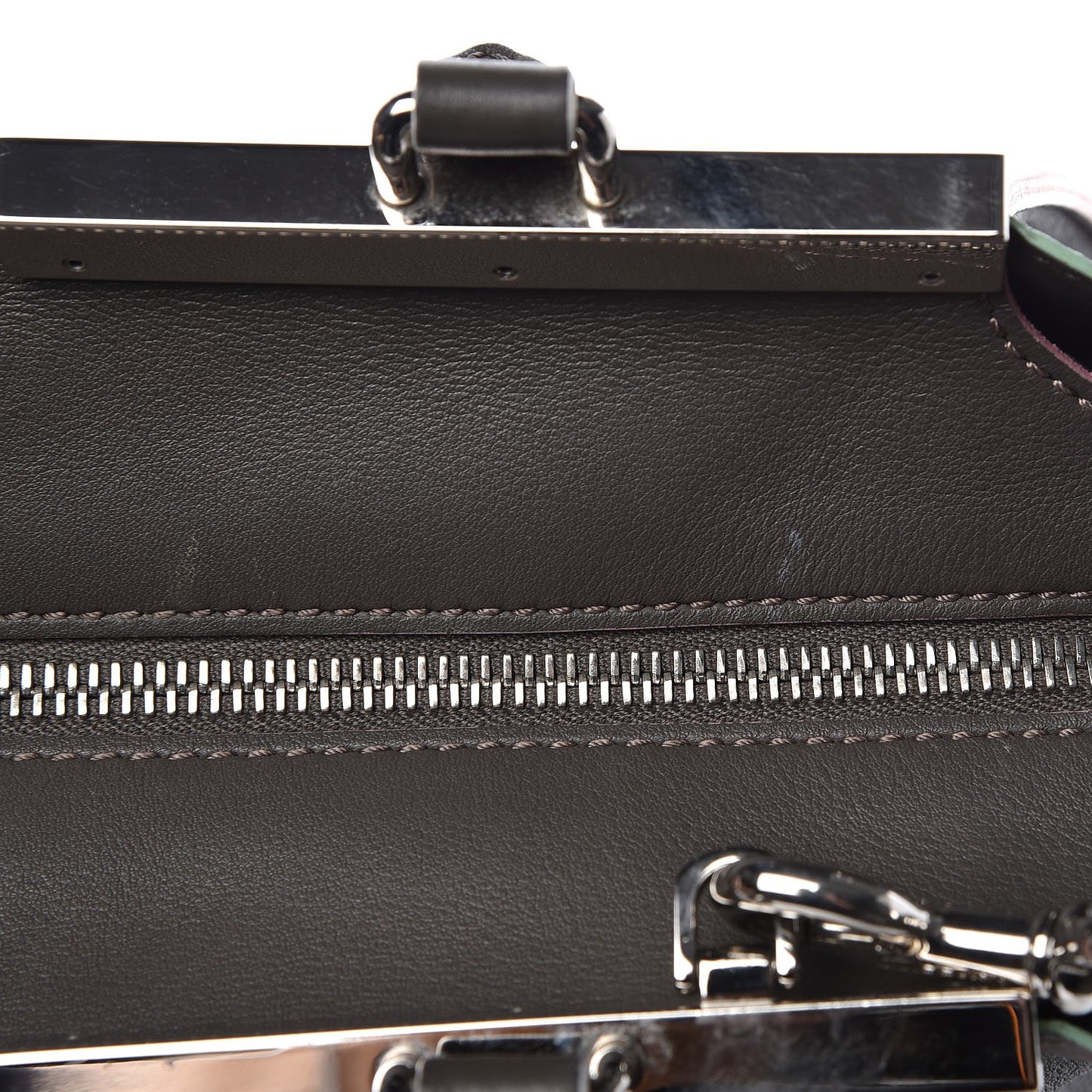 Vitello Dolce Century Petite 3Jours Tote Carbone