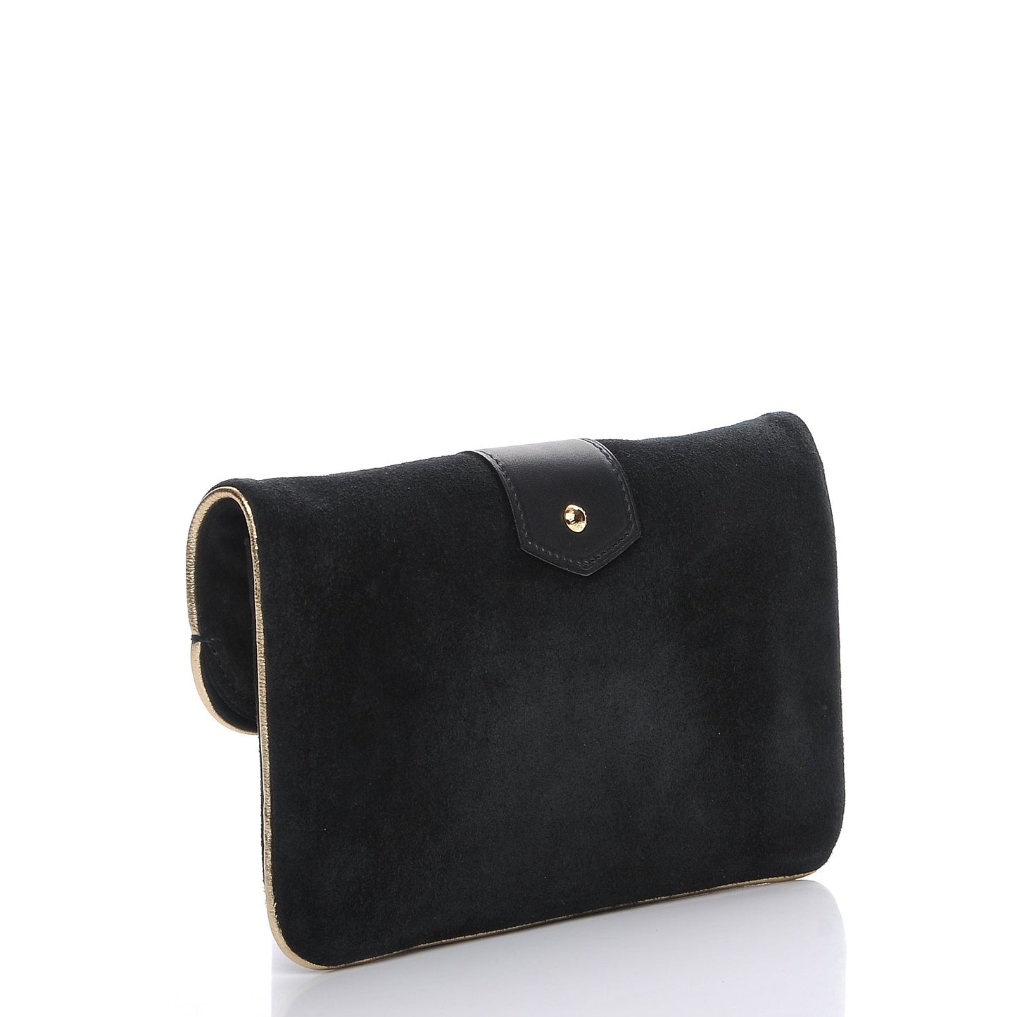 Suede SC Slim Clutch Coal