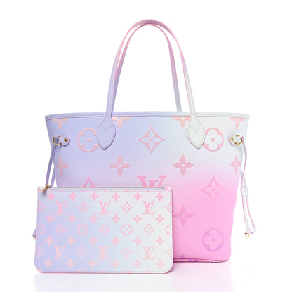 Louis Vuitton Monogram Giant Spring In The City Neverfull MM Sunrise Pastel 3 of 11