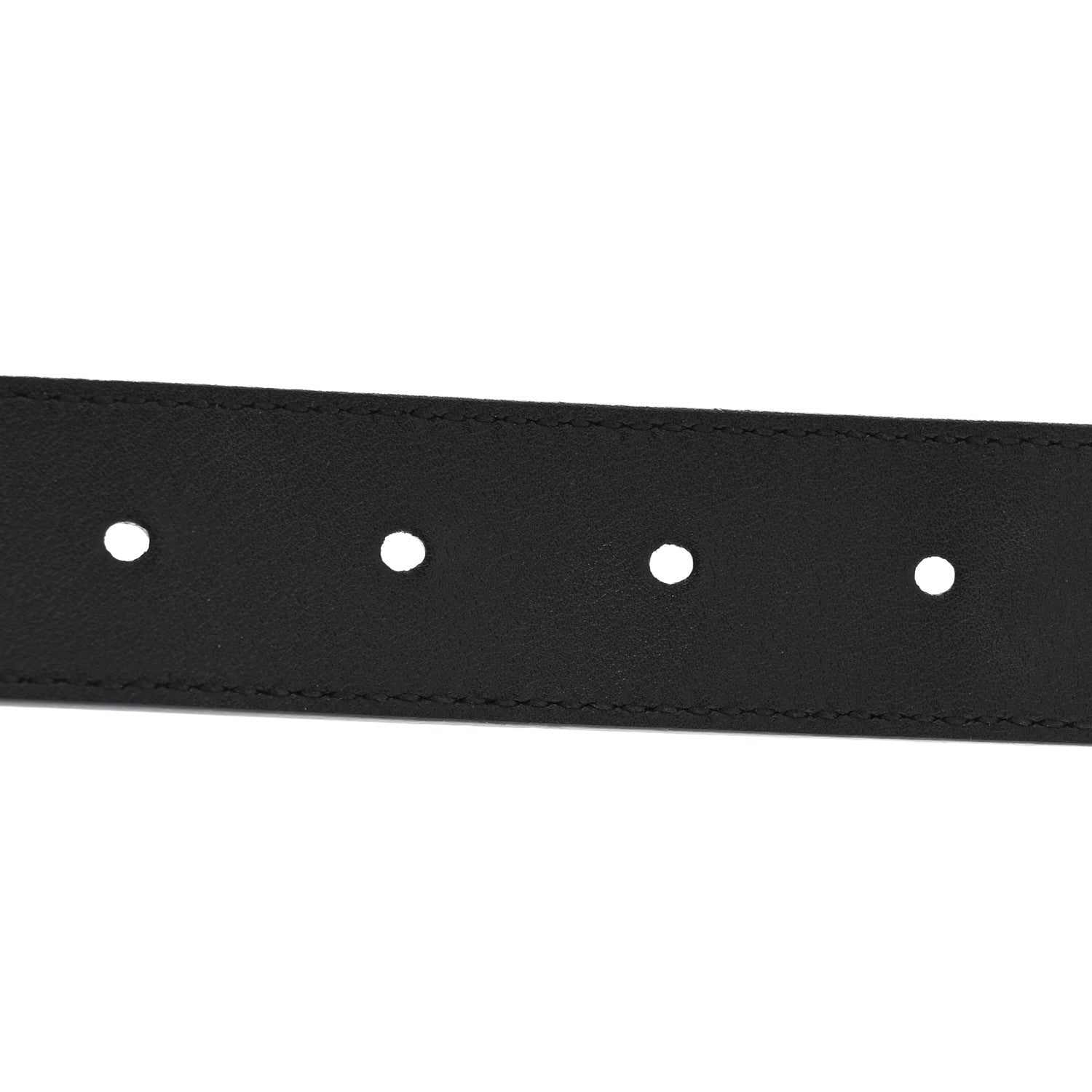 Gucci Calfskin Double G 30mm Belt 75 30 Black 5 of 5