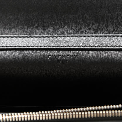 Givenchy Sugar Goatskin Pandora Chain Wallet Black 6 of 12