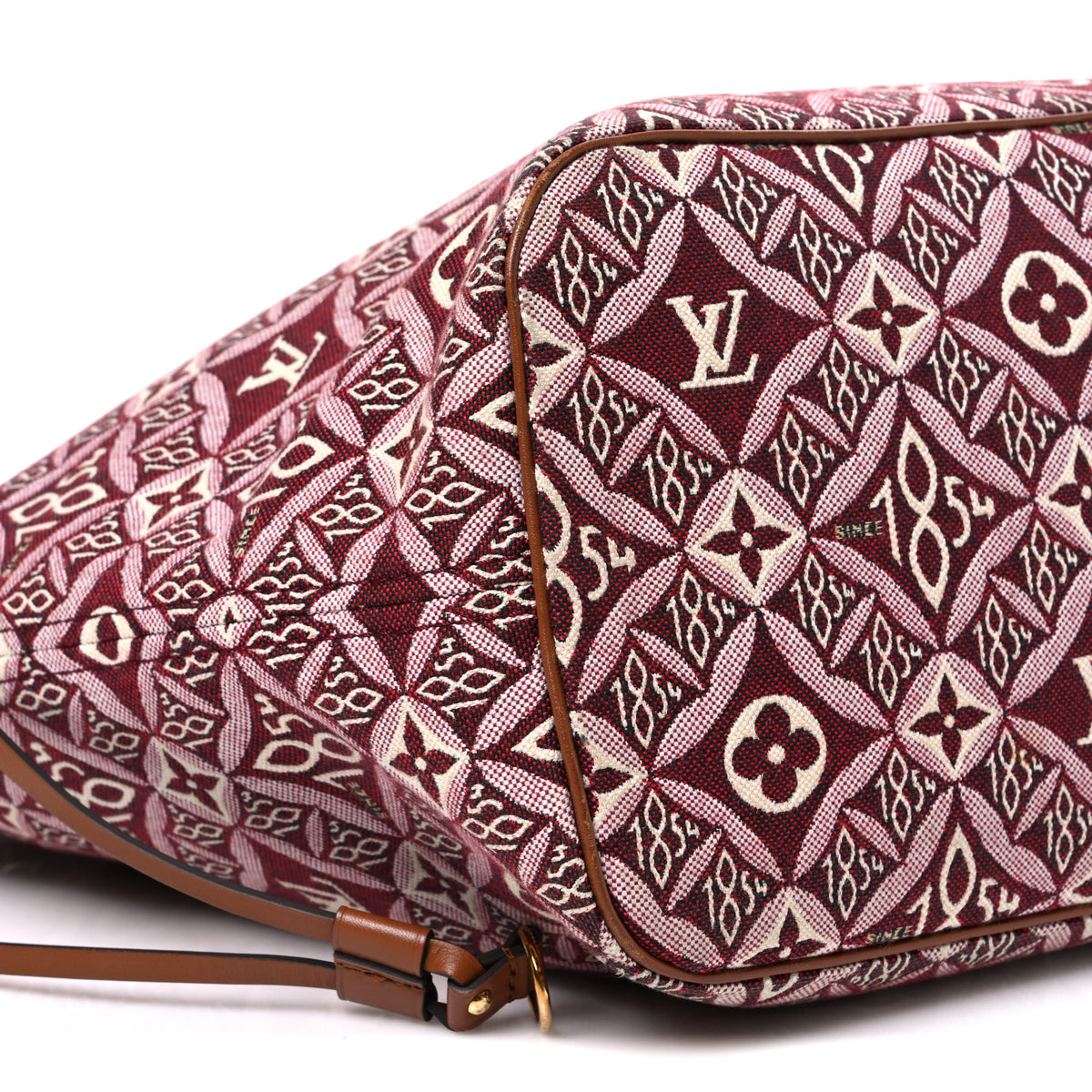 Louis Vuitton Jacquard Since 1854 Neverfull MM Bordeaux 8 of 9