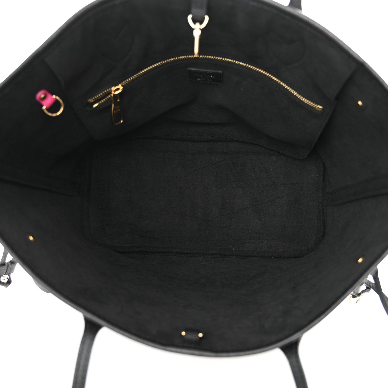 Louis Vuitton Empreinte Spring In The City Neverfull MM Black White Pink 6 of 11