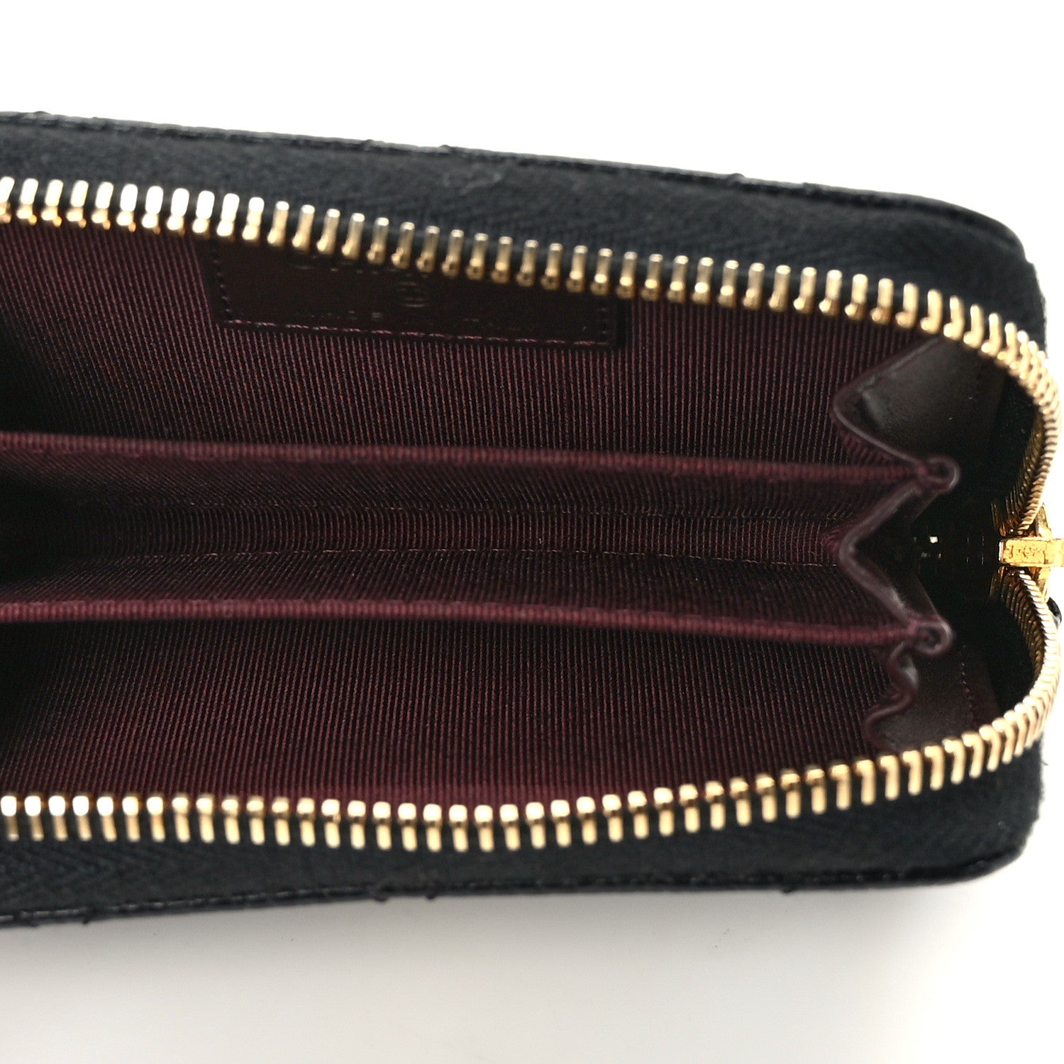 Chanel Caviar Quilted Classic Zipped Coin Purse Black 4 of 9