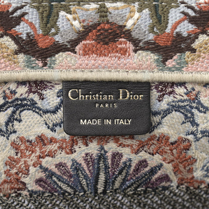 Christian Dior Canvas KaleiDioroscopic Embroidered Medium Book Tote Multicolor 6 of 10