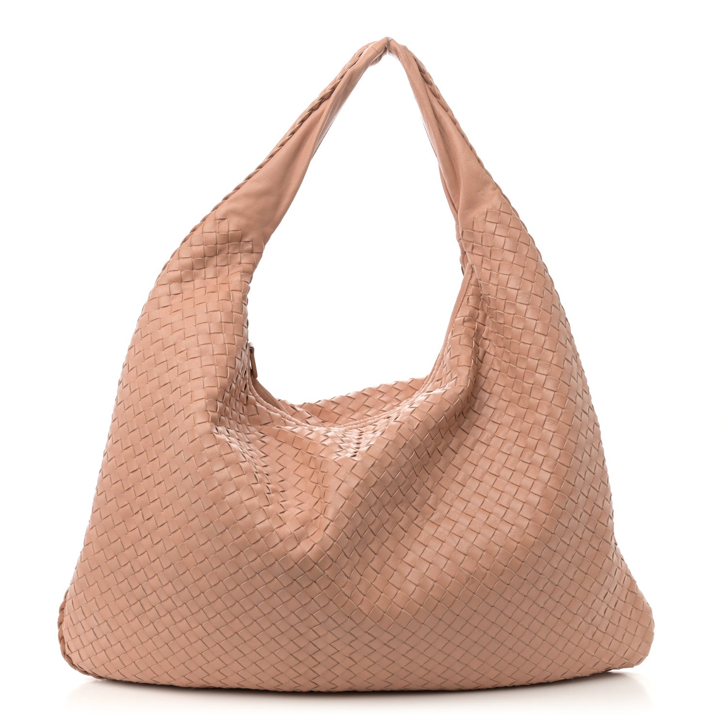 Bottega Veneta Nappa Intrecciato Maxi Veneta Hobo Dahlia 1 of 12