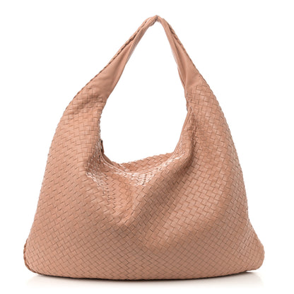 Bottega Veneta Nappa Intrecciato Maxi Veneta Hobo Dahlia 1 of 12