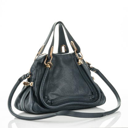 Chloe Calfskin Medium Paraty Navy 3 of 10