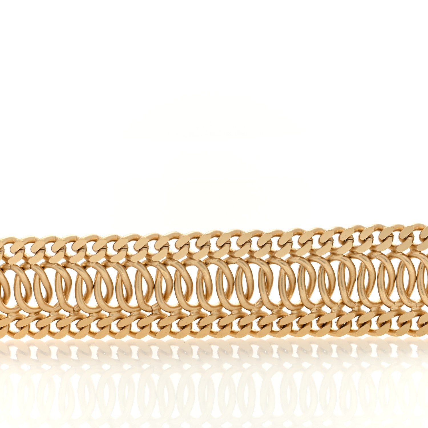 Chanel Metal Natural Stones Logo Chain Belt Gold 3 of 4
