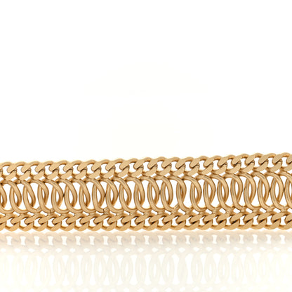 Chanel Metal Natural Stones Logo Chain Belt Gold 3 of 4