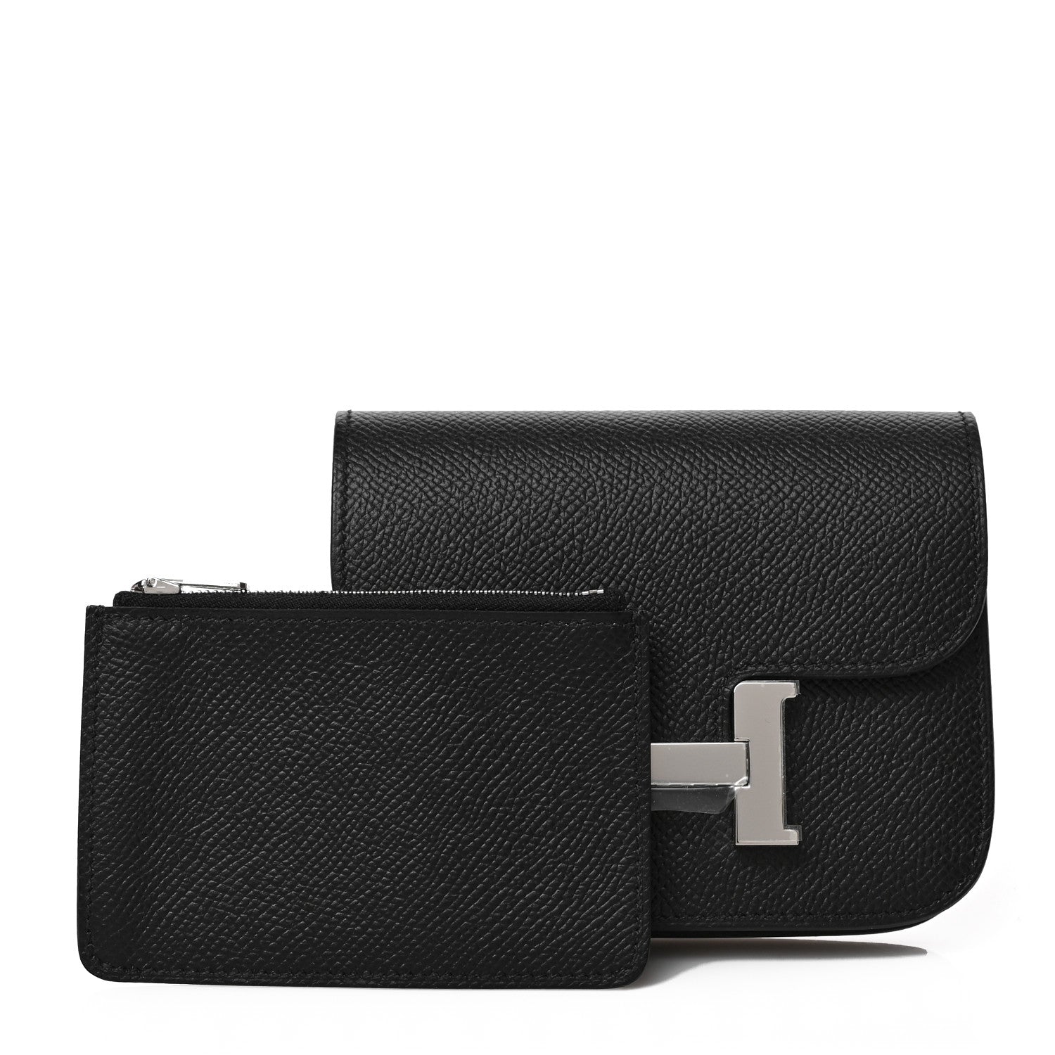 Hermes Epsom Constance Slim Wallet Black 1 of 6