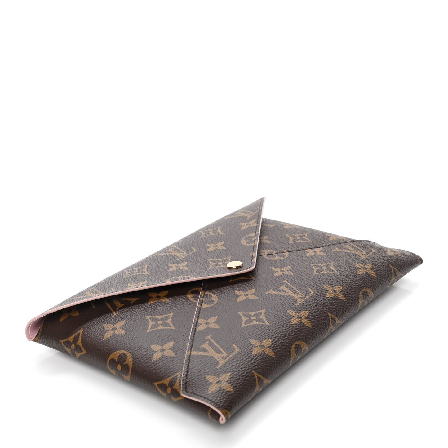 Monogram Large Kirigami Pochette Insert Rose Ballerine