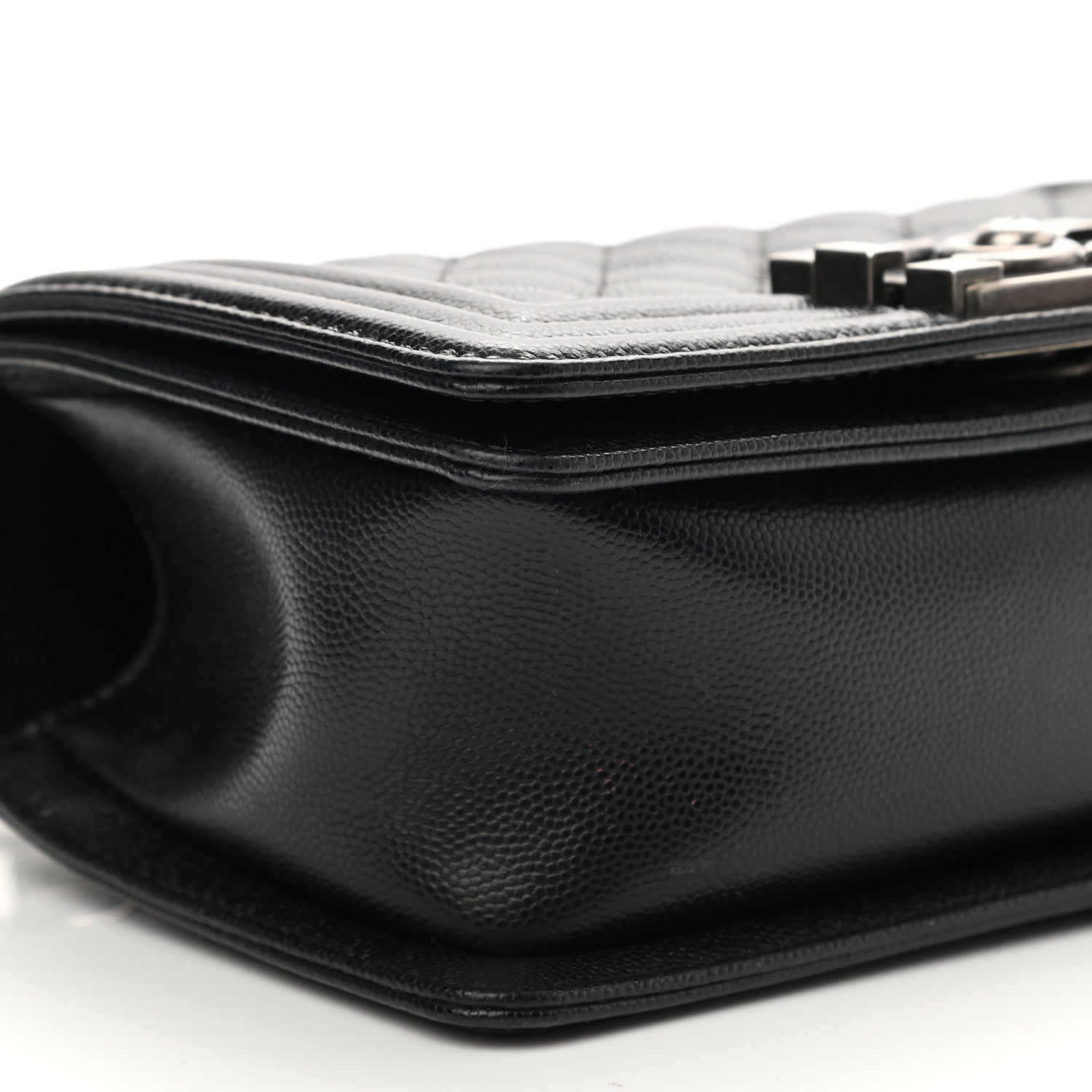 Chanel Caviar Quilted Small Boy Flap Black 8 of 11