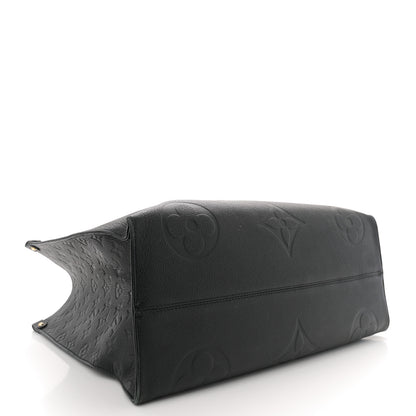 Louis Vuitton Empreinte Monogram Giant Onthego GM Black 4 of 15