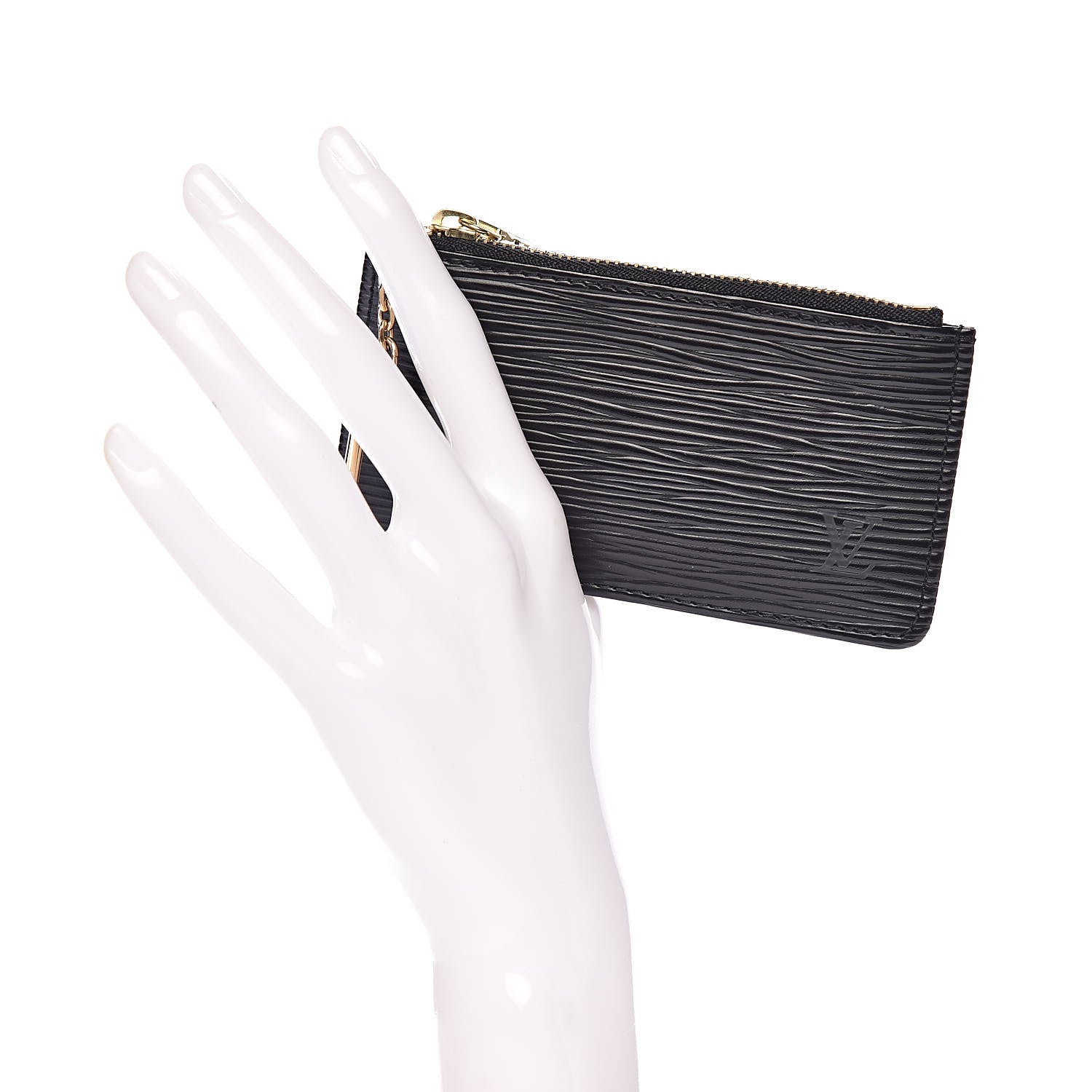 Louis Vuitton Epi Key Pouch Black 2 of 6