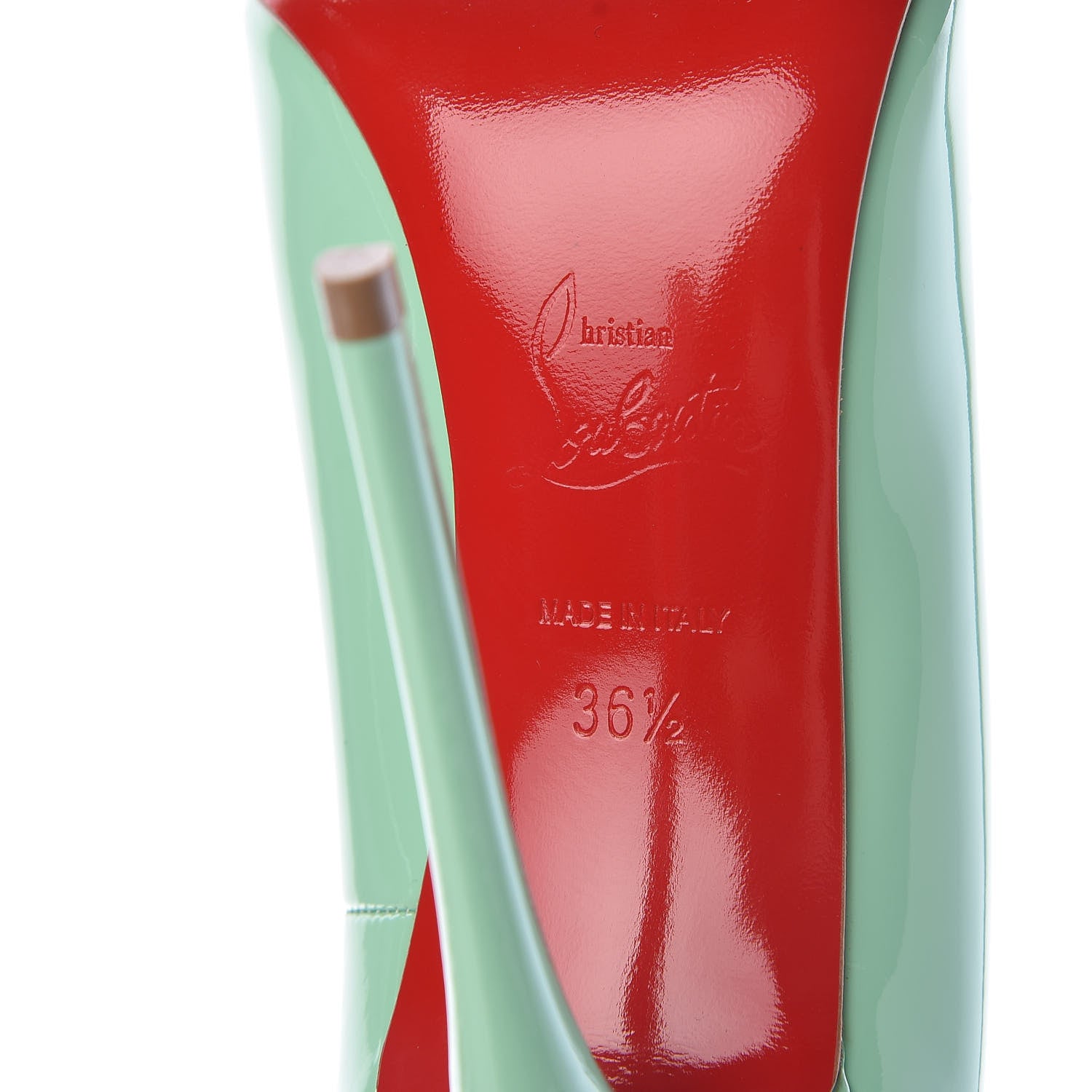 Christian Louboutin Patent So Kate 120 Pumps 36.5 Opal 6 of 8