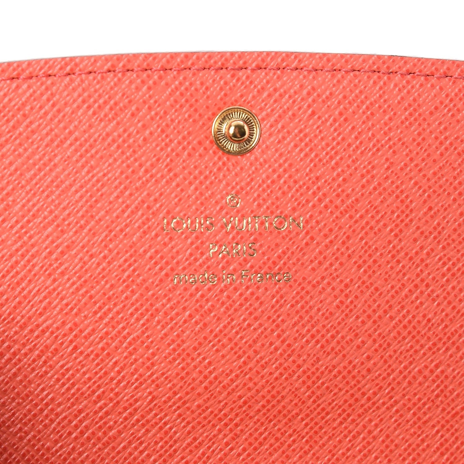 Louis Vuitton Monogram Emilie Wallet Poppy 6 of 7