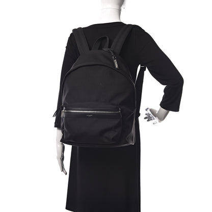 Saint Laurent Canvas City Backpack Black 2 of 10