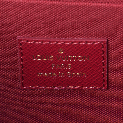 Louis Vuitton Monogram Pochette Felicie Chain Wallet Fuchsia 9 of 9