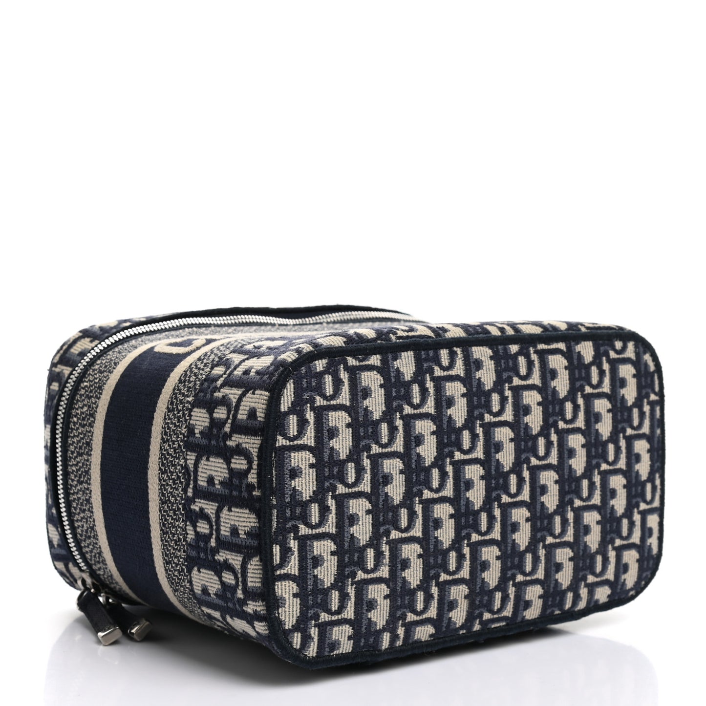 Oblique Diortravel Vanity Case Blue