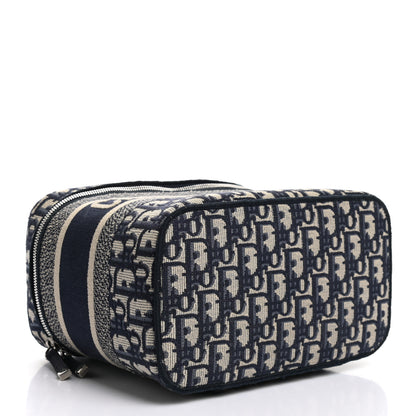 Christian Dior Oblique Diortravel Vanity Case Blue 4 of 8