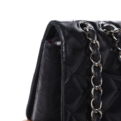 Chanel Lambskin Quilted Jumbo Single Flap Black 15 of 17