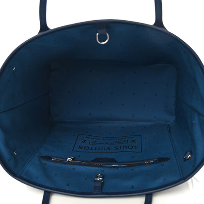 Louis Vuitton Monogram Escale Neverfull MM Blue 5 of 9