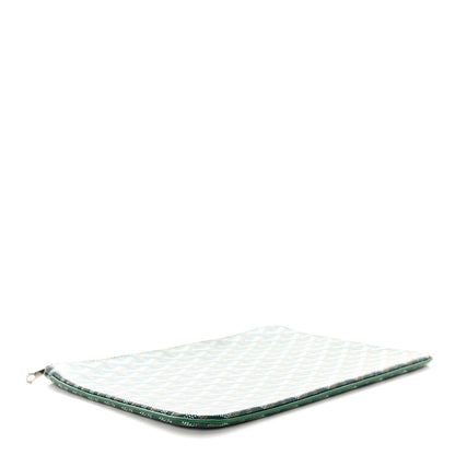 Goyard Goyardine Senat Pochette MM Green 4 of 7