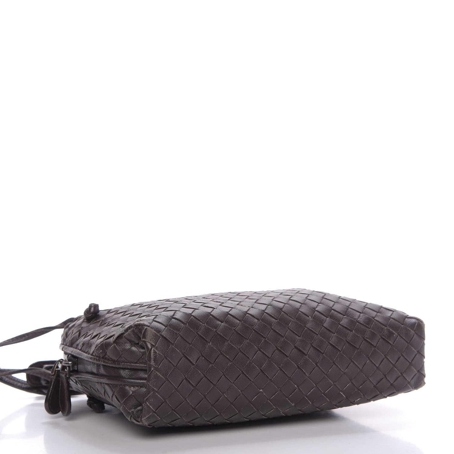 Bottega Veneta Nappa Intrecciato Pillow Crossbody Messenger Ebano 4 of 9