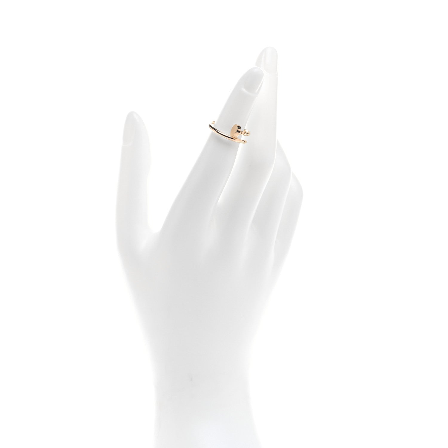 Cartier 18K Yellow Gold Small Juste Un Clou Ring 48 4.5 2 of 6