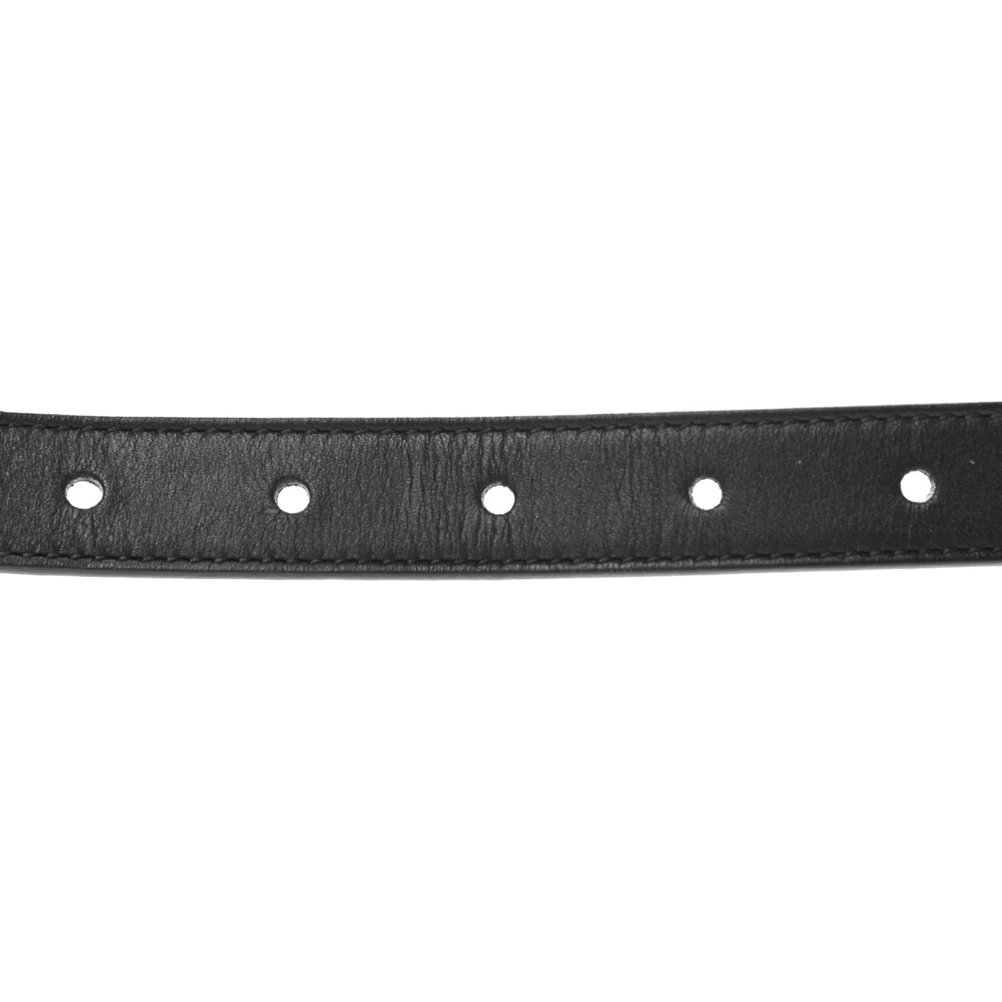 Calfskin Double G 20mm Belt 80 32 Black