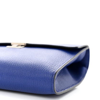 Hermes Chevre Mysore Clic 16 Wallet Bleu Electrique 10 of 10